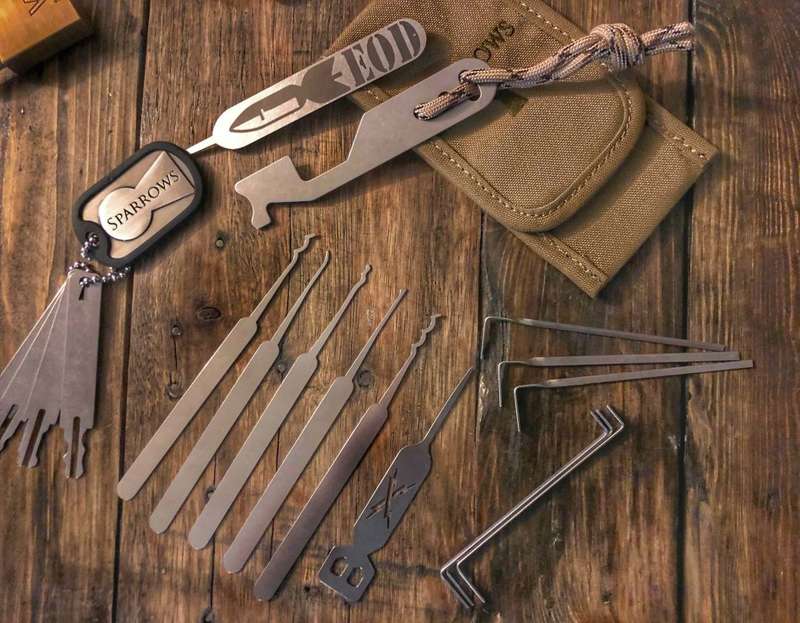 Sparrows EOD Full Lock Pick Set
