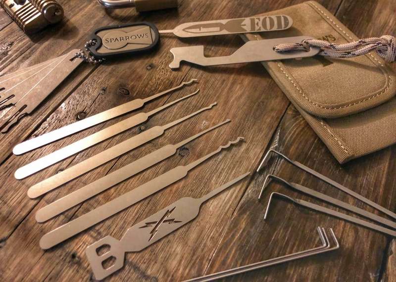 Sparrows EOD Full Lock Pick Set