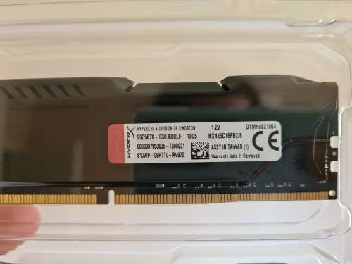 2 x 8GB DDR4 RAM