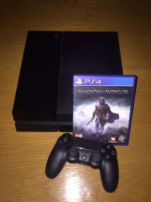 NO RESERVE!!!! PS4 500gb Console + Shadow of Mordor!!!!