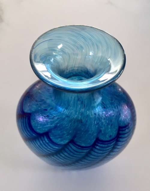 Art Glass Vase By Robert Held