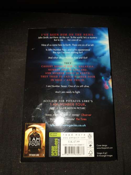 Lorien Legacies Book 1 - 3