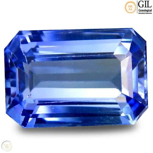 2.68Ct TANZANITE**CERTIFIED NATURAL GUARANTEE**AAA Natural Bluish Violet -Superb Octagon shape