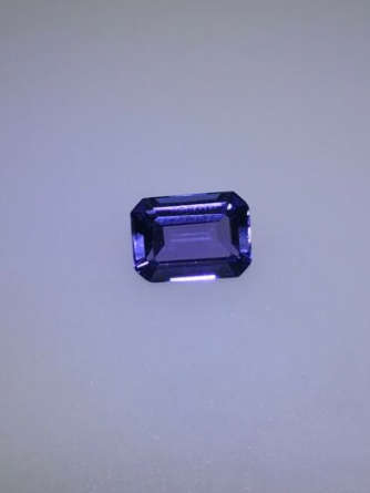 2.68Ct TANZANITE**CERTIFIED NATURAL GUARANTEE**AAA Natural Bluish Violet -Superb Octagon shape