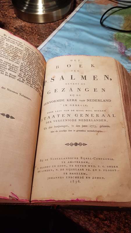 Bible 1824 to 1833 Dutch