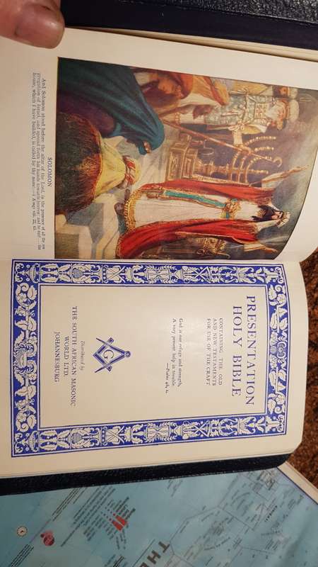 Bible 1947 Free Mason KJV