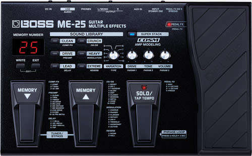 Boss ME25 Guitar Multiple Effects Pedal