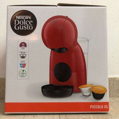 Dolce Gusto De`Longhi Piccolo XS Pod Coffee Machine - Red