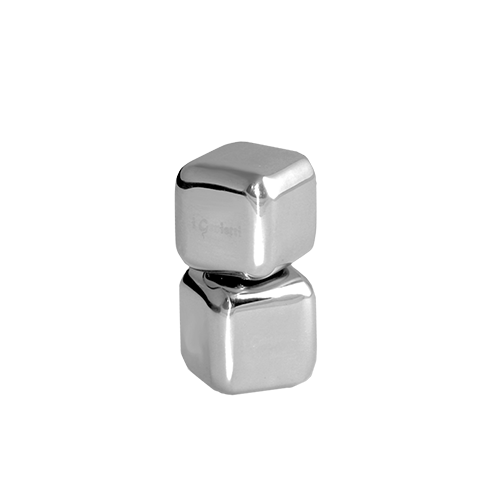 Genietti - Stainless Steel Cooling Cubes-2 pcs