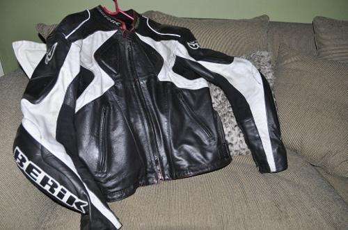 Berik Leather Motorbike Jacket