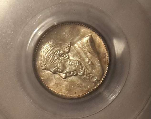 TOP CLASS 1896 *** 3 PENCE *** PCGS GRADED MS62++++ **** FULL LUSTRE BEAUTIFUL COIN