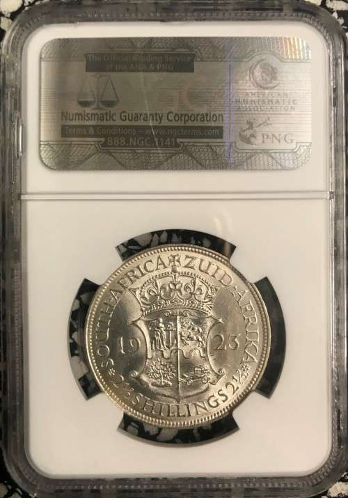 1923 Union Half-Crown NGC Ms61  ***Looks Better  Re Grade?** Rarely Seen In MS
