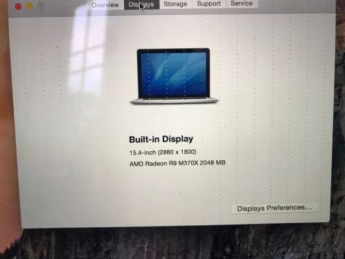 15inch**Macbook Pro Retina , 16GB Ram 512 GB SSD  **Damaged Screen*Sealed Charger inc
