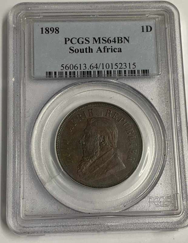 1955 ½ P (HALFPENNY) - SANGS GRADED  MS64 RD