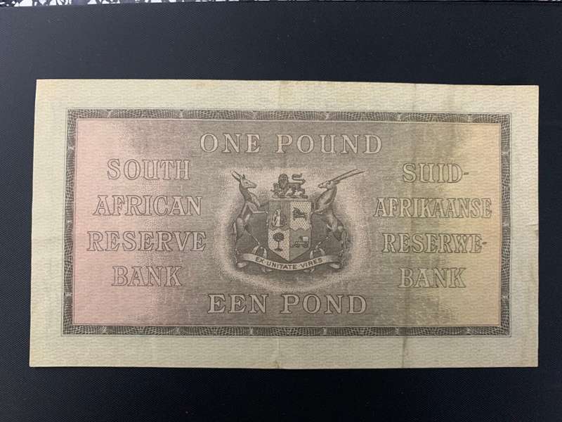 1947 one pound Beautiful Note