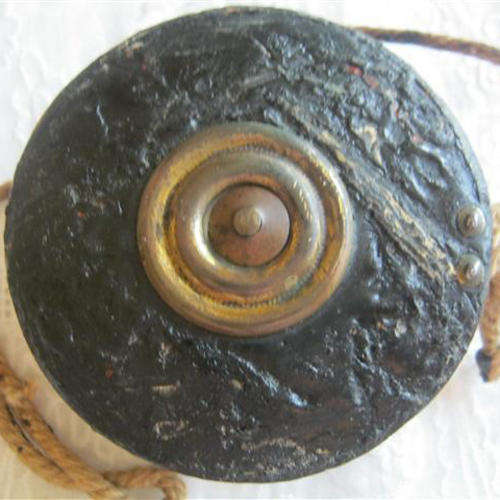 R1.00   ANTIQUE, 33 FEET SURVEYORS COTTON TAPE MEASURE, THAT HAS BEEN LOVED TO DEATH !!!