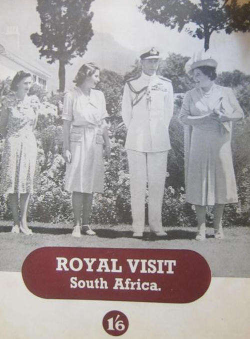 R1.00    SOUVENIR OF THE ROYAL VISIT BY THE BRITISH ROYAL FAMILY TO SOUTH AFRICA 1947