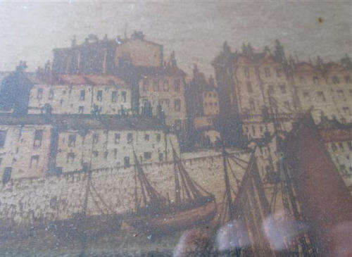 GREAT BUY !!!  1911-1928, SIGNED,  ONE OF 100, ORIGINAL ETCHING OF  "TENBY"  BY E.SHARLAND,