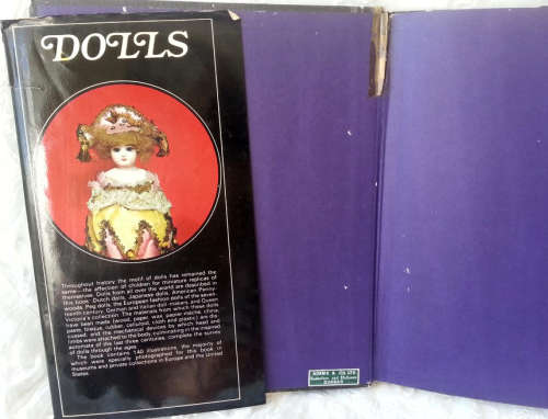 INTERESTING HARD COVER BOOK ON DOLL COLLECTING ` DOLLS ` by ANTONIA FRASER
