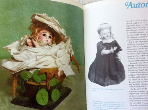 INTERESTING HARD COVER BOOK ON DOLL COLLECTING ` DOLLS ` by ANTONIA FRASER