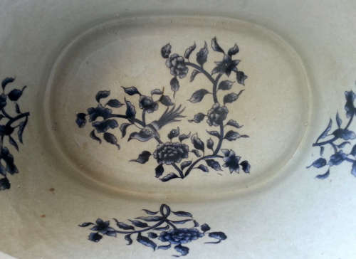 LARGE, HEAVY PORCELAIN, POT PLANT HOLDER WELL DECORATED WITH LEAVES, FLOWERS AND AN ANGEL OR TWO !!!