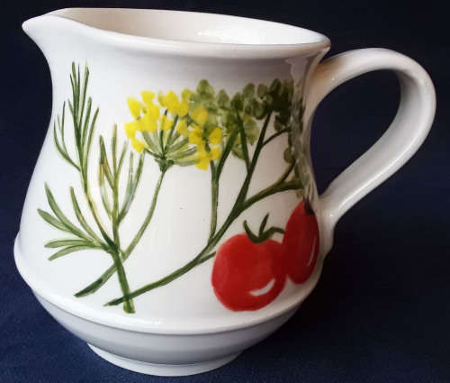 Milk/Cream Handpainted Jug,