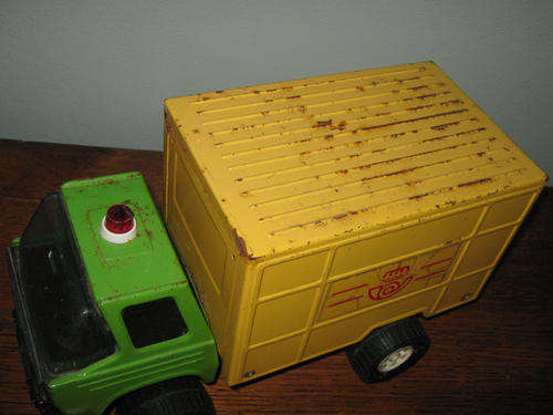 Metal truck,  length 31cm   height 17cm  width 13cm RICO made in SPAIN