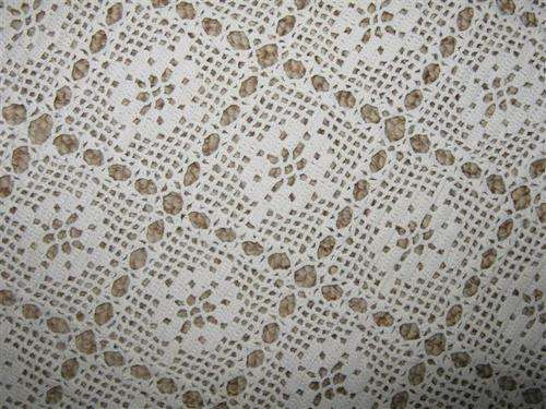 FINELY HAND CROCHET SQUARE TEA CLOTH ROUGHLY138cm X138cm