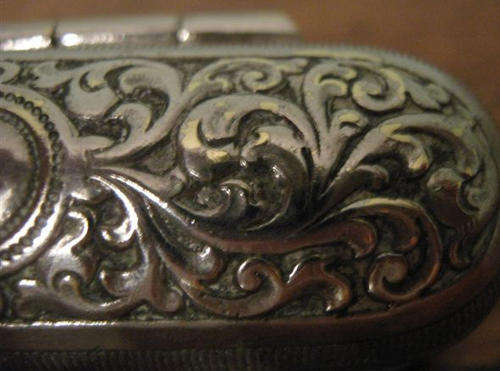 LOVELY, E.P. CIGARETTE HOLDER CASE 6.5CM LONG, USED BUT GOOD