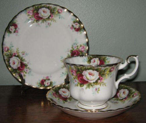 ROYAL ALBERT TRIO, CELEBRATION, ALL IN PERFECT CONDITION.