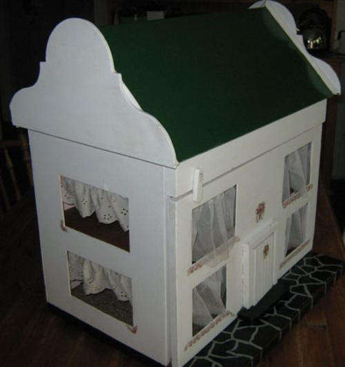 LOW START  CAPE DUTCH STYLE DOLL HOUSE AND FURNITURE, JUST WHAT EVERY LITTLE GIRL DREAMS OF !!!
