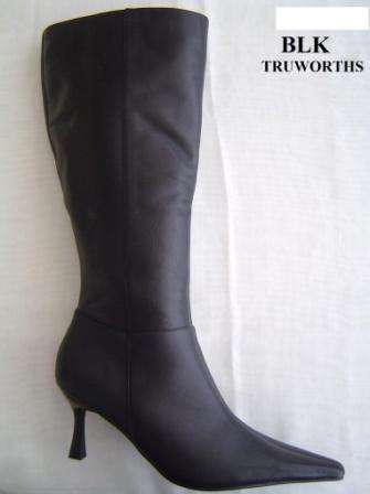 Truworths - Ladies Leather Winter Boots - Size 6
