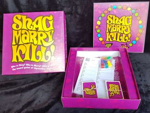SHAG MARRY KILL ADULT BOARD GAME