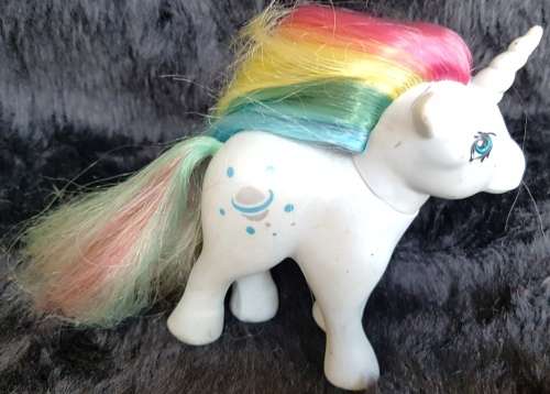 My Little Pony  G1 Italian Alternate Pose Moonstone Stamped Italy