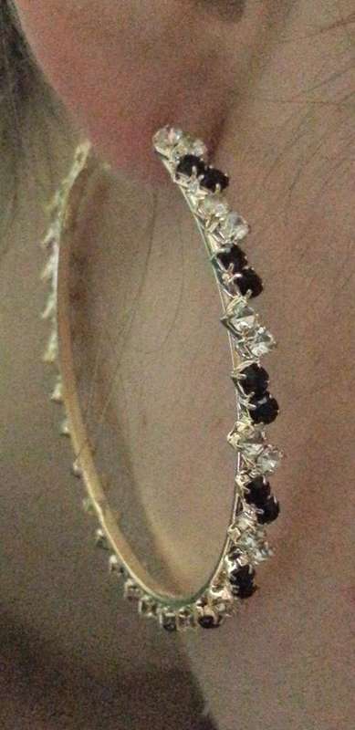 STUNNING CUBIC EARINGS GOLD PLATED