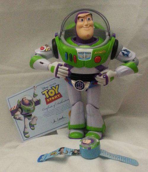 Disney Toy Story Buzz Lightyear Talking Action Figure Comes With Certificatev of Authenticity