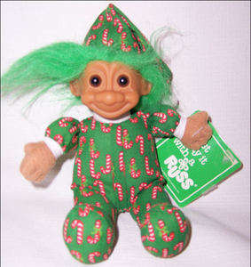 RUSS CHRISMAS TROLL DOLL