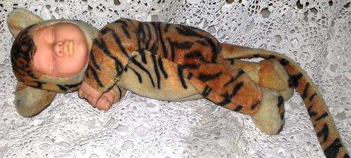 COLLECTABLE BABY TIGER ANNE GEDDES DOLL