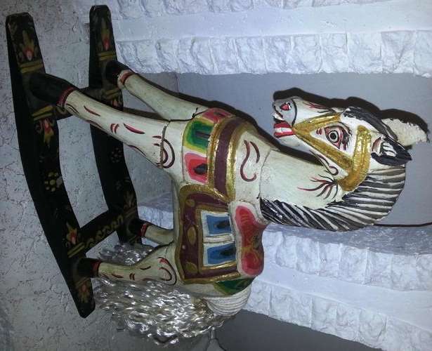 VINTAGE COLLECTABLE ROCKING HORSE