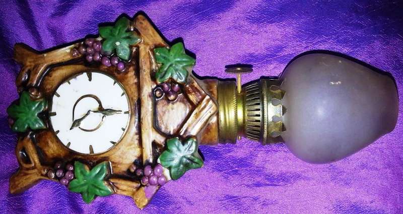 VINTAGE WALL PARRAFINE LAMP