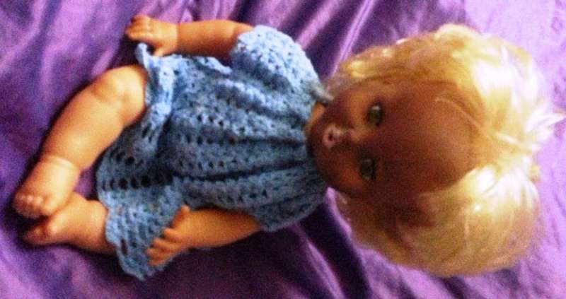 VINTAGE 8A PRIMA FIRST LOVE DOLL WITH MARKINGS IN NECK
