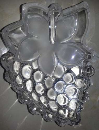 1960's W.Germany  Walther Glas Very Solid and Heavy Grapes Dish Still In Box