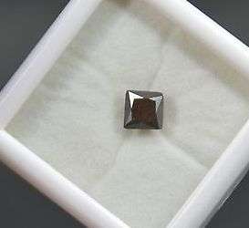 Princess Shape1.10 Ct Black Diamond Moissanite Solitaire (RELISTED DUE TO NON PAYMENT)