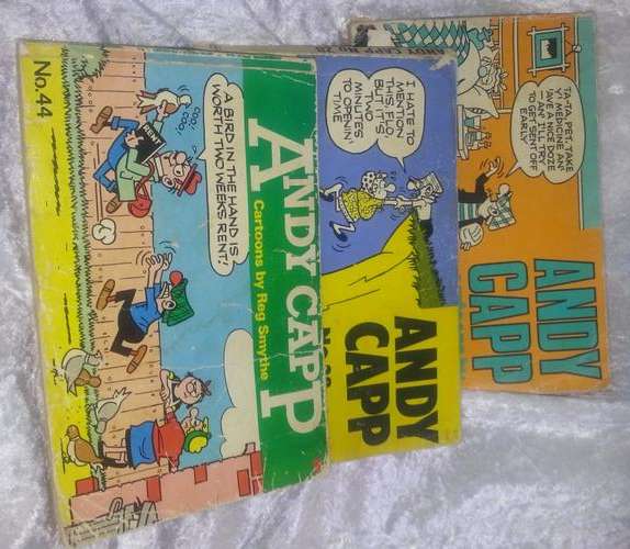 3 X ANDY CAP VINTAGE BOOKS