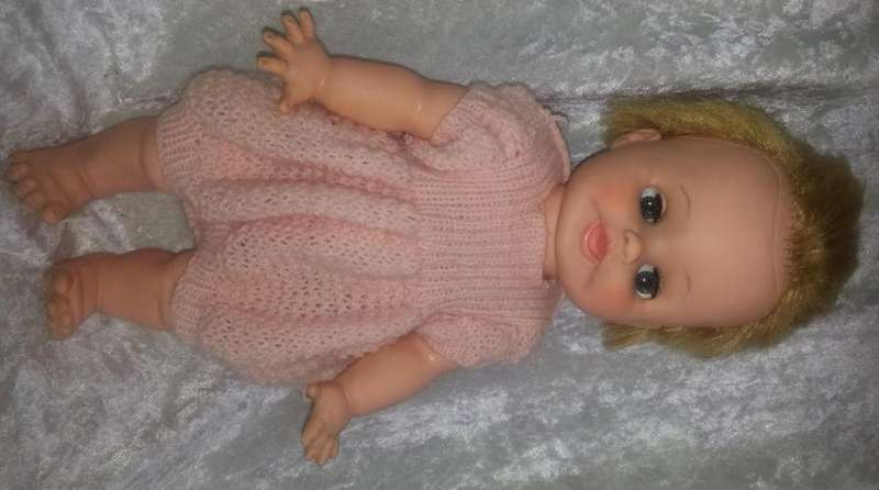 VINTAGE DOLL SAD 18-13