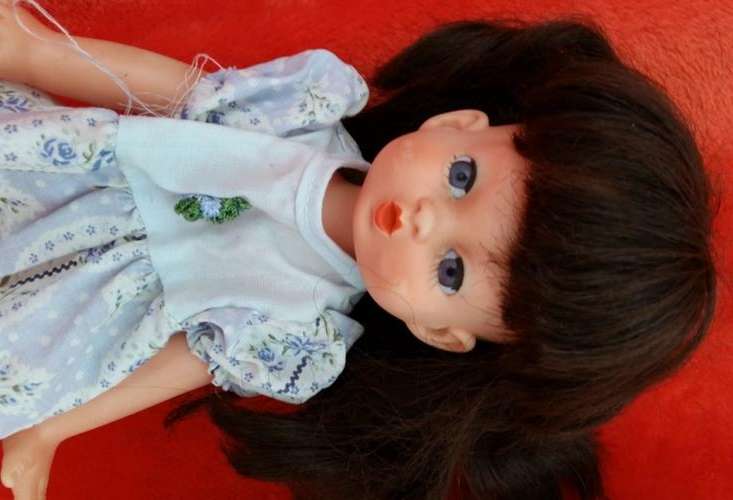 VINTAGE SAD DOLL