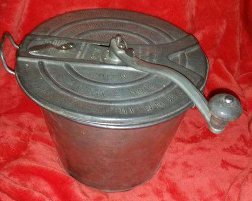 1904 ANTIQUE LANDERS FRARY & CLARK UNIVERSAL #4 BREAD MAKER DOUGH MIXER VINTAGE