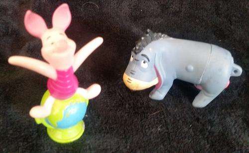 2 X winnie the pooh characters Piglet and Eeyore