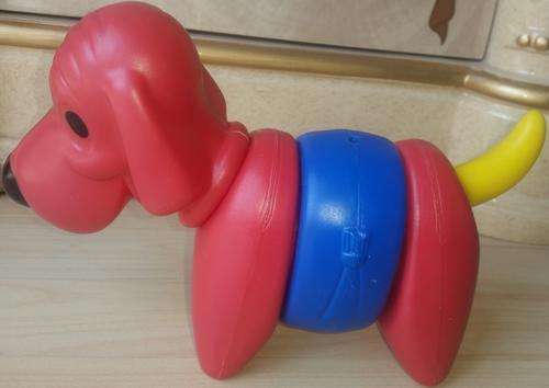 Vintage Tupperware Hound Dog 1970s Tupper Toys Zoo It Yourself Animal