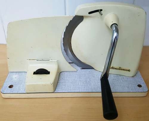 Vintage ALEXANDERWERK Meat/Bread Slicer Made in Germany 1950's